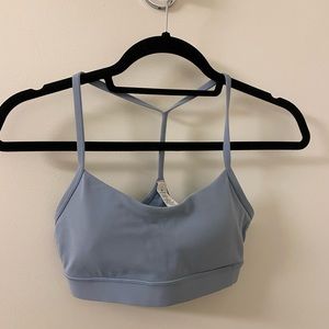 Lululemon Flow Y Nulu bra size 6 in chambray